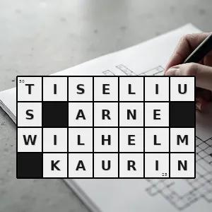 Hasło krzyżówkowe noblista z dziedziny chemii w roku 1948 - tiselius arne wilhelm kaurin – rozwiązanie, synonimy, podpowiedzi i definicje krzyżówkowe